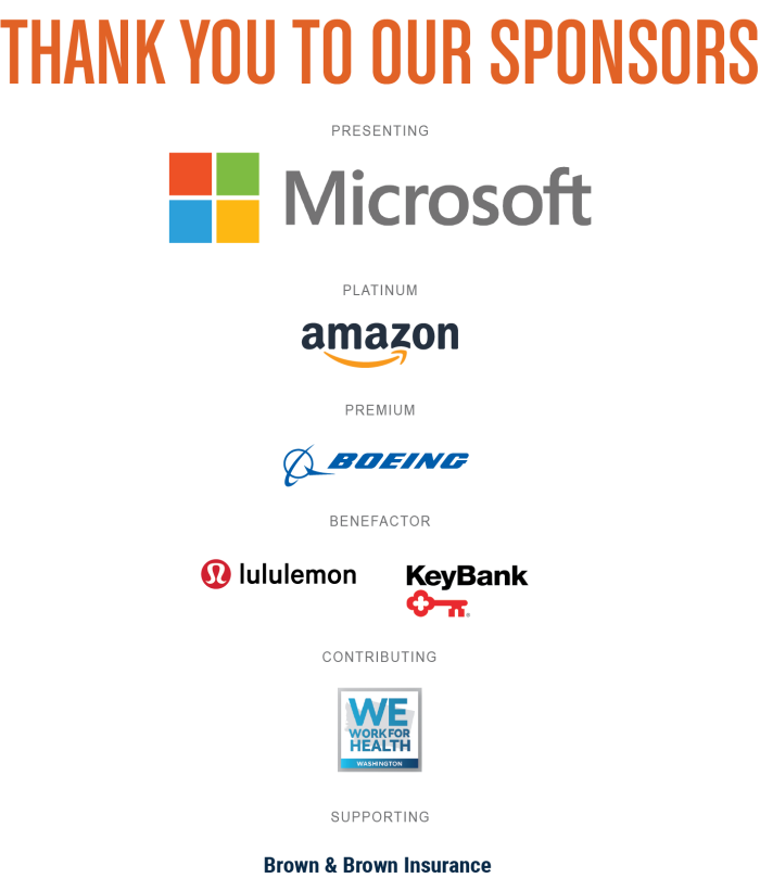 logos of our generous sponsors