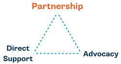 Partnership is one of our three strategies
