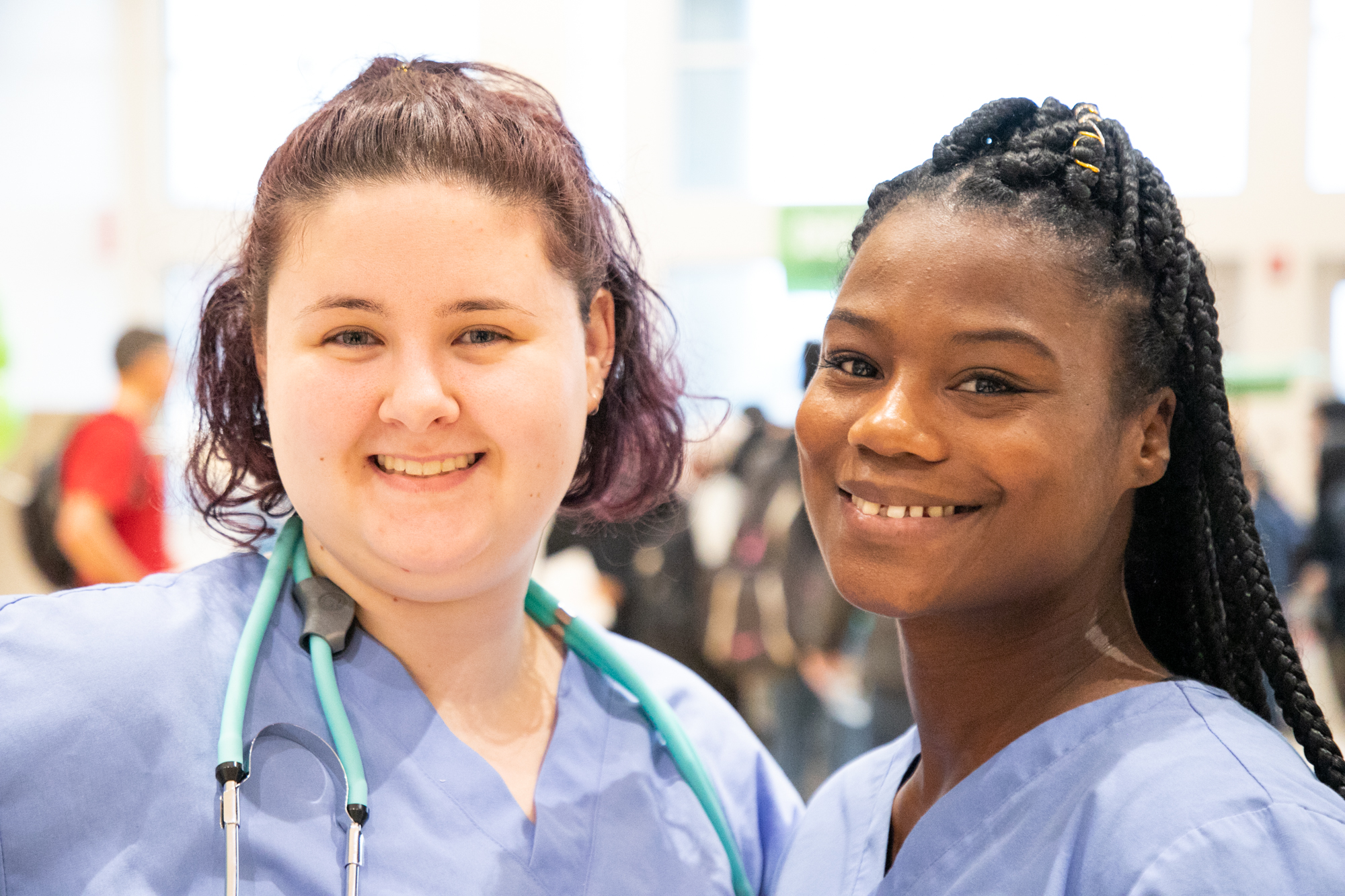 صورة للممرضات في فعالية جدول قيادة صناعة الرعاية الصحية (HILT) لعام 2019