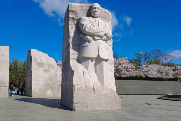 MLK sculpture in Washington DC
